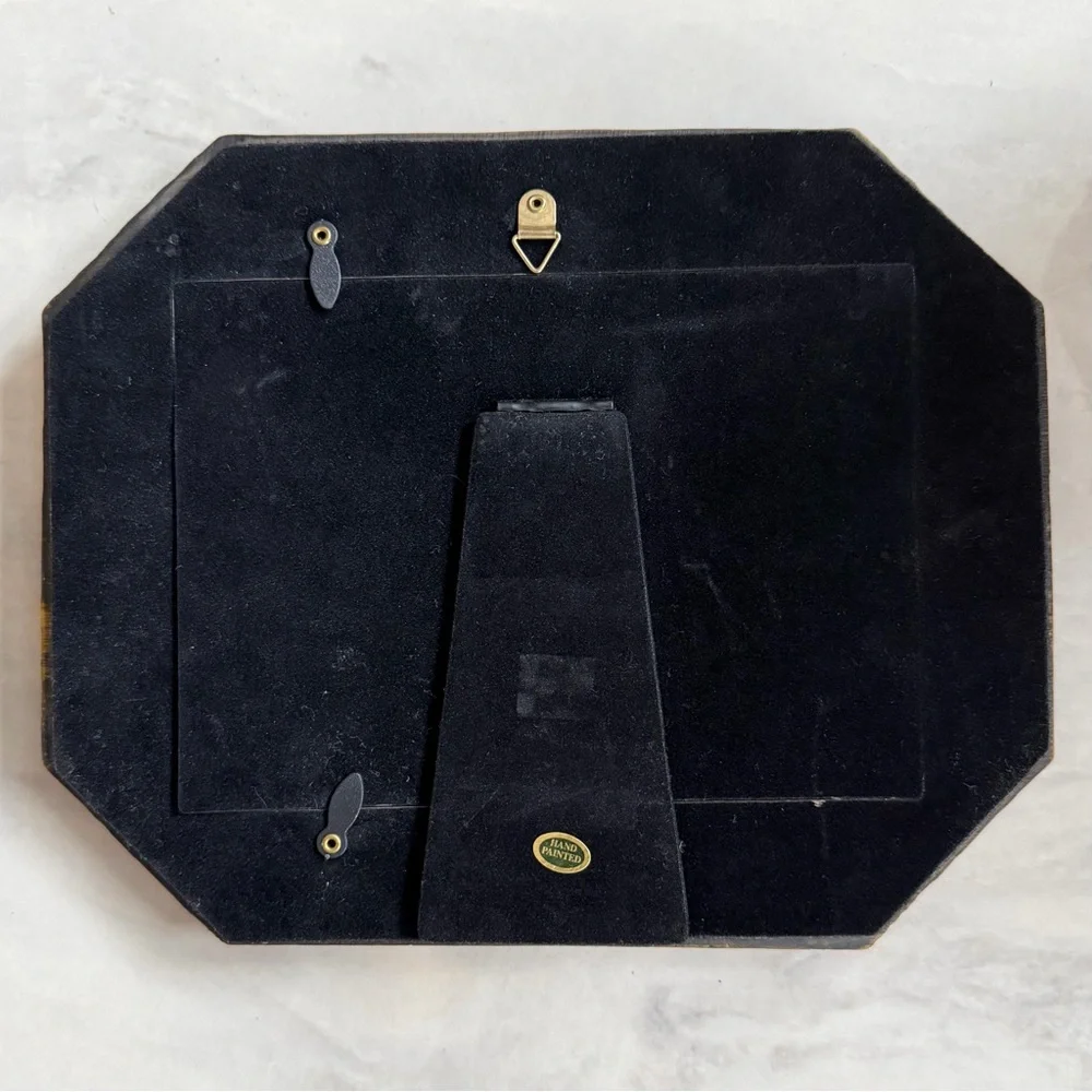 Vintage The Golf Club by Devine Handpainted 5x7 Picture Frame - PERFECT GIFT!
